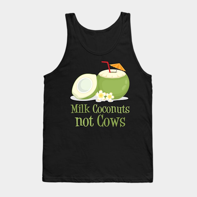 Milk Coconuts Tank Top by designdaking